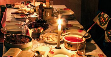 Wigilia, Boże Narodzenie, stół, potrawy
